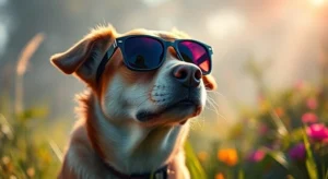 Dog With Sunglasses