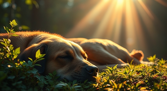 Dreaming Dog